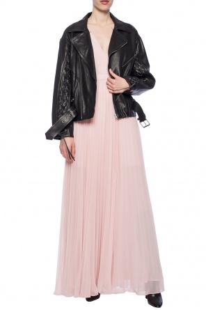 Pleated ruffle dress, zdjęcie 2 Pleated ruffle dress od Self Portrait